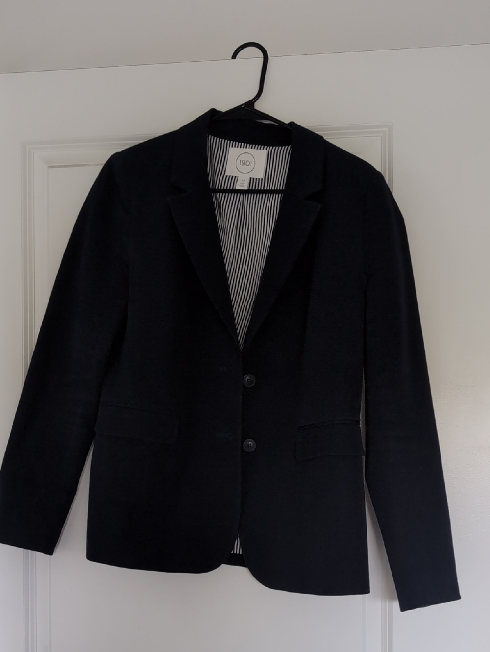 1901 Women’s Navy Two-Button Blazer